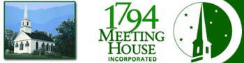 1794 Meetinghouse Small Banner