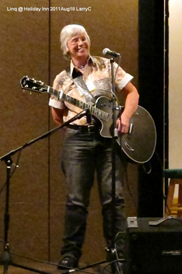 Linq at the Indiegrrl Conference in Knoxville, TN, 2011
